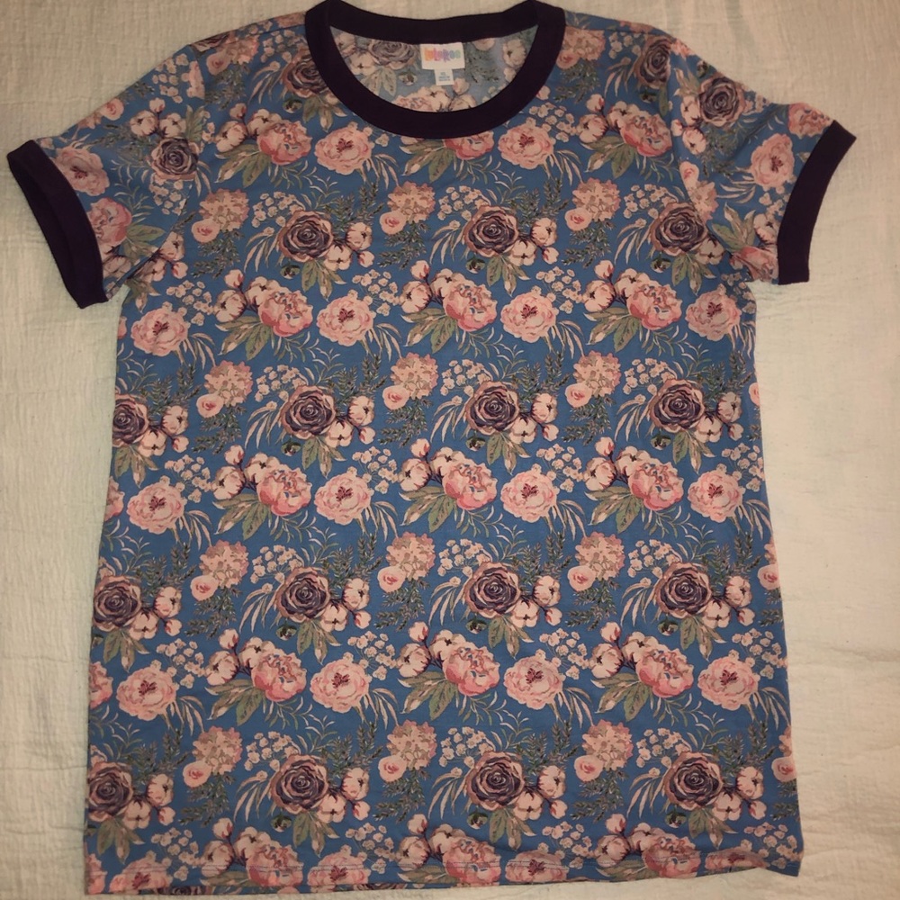 Floral LuLaRoe LIV Basic T